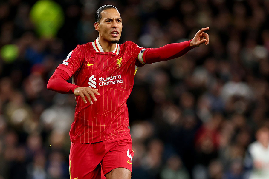 Virgil van Dijk, widely regarded as the best centre-back in the world for many years