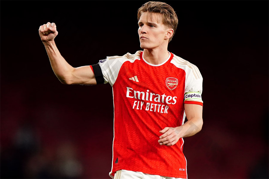 Premier league captains list: Arsenal: Martin Odegaard