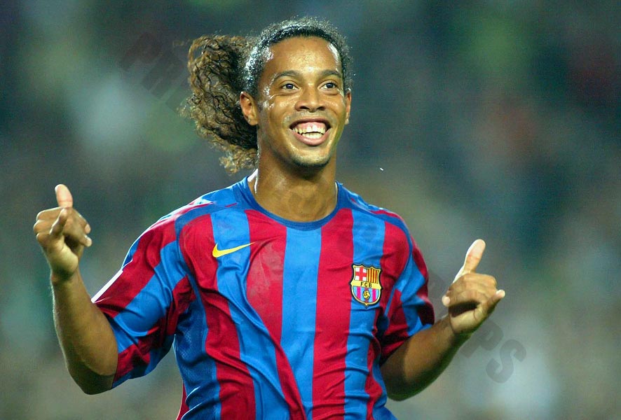 Opportunities when Ronaldinho started playing football