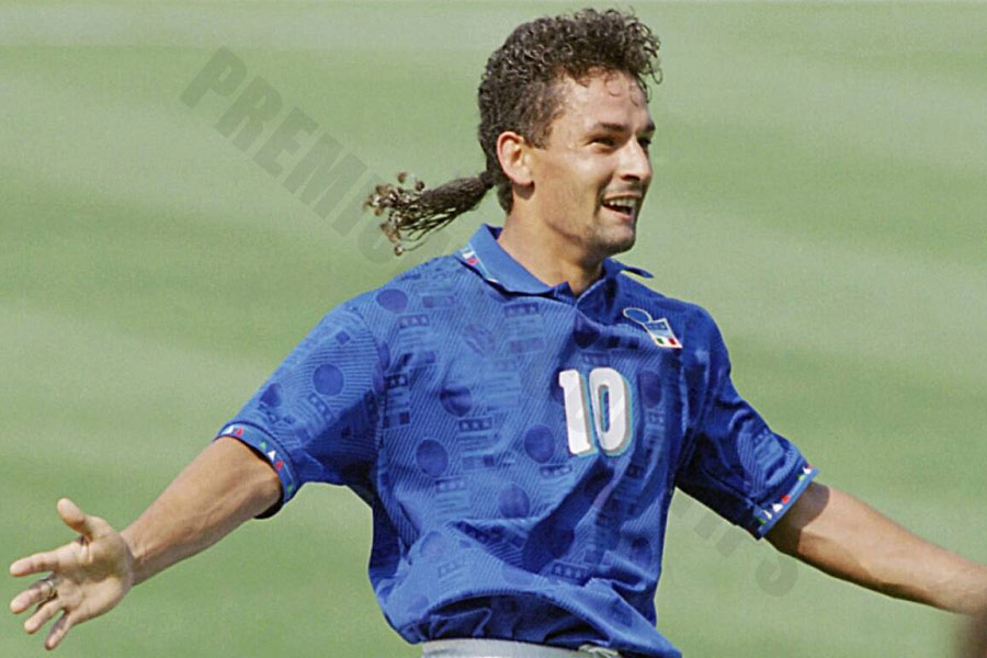 Roberto Baggio - Italian football top scorers