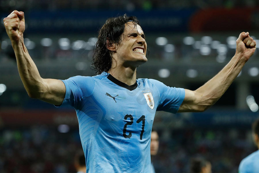 Uruguayan striker - Edinson Cavani