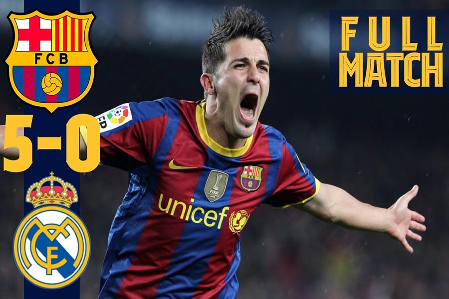 Barcelona thrash Real Madrid 5-0 in 2010: Messi shines as an assist