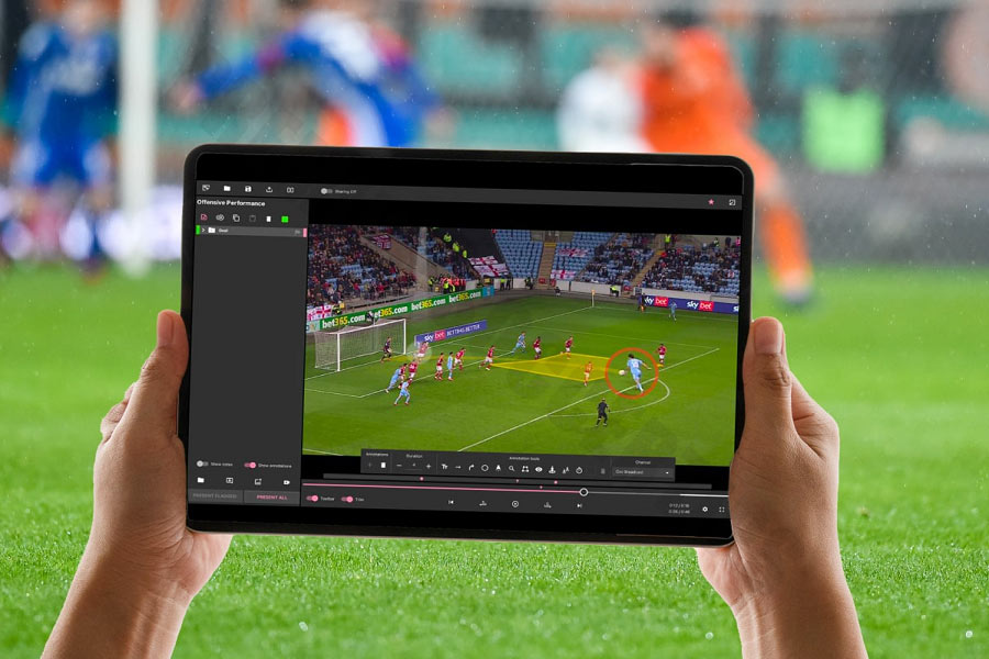 Football analysis software helps to evaluate the match accurately