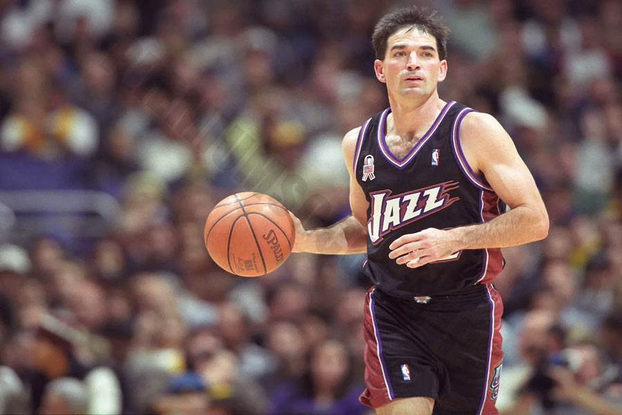 John Stockton is in list top 10 assists NBA 