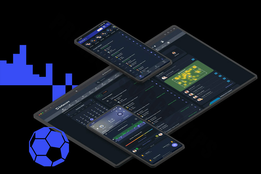 SofaScore provides scores, notifications and data analysis, supporting accurate betting