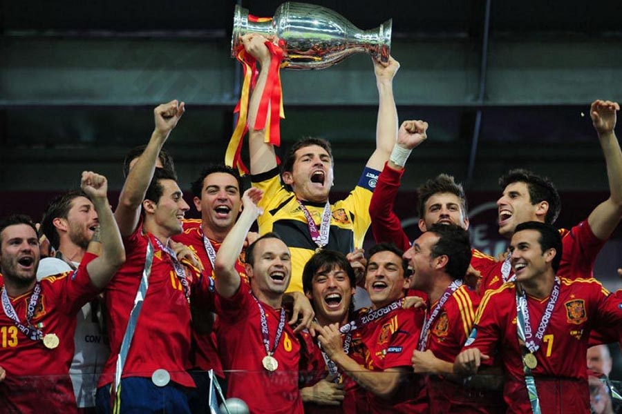 Spain (2007–2012) - Best football squad of all time