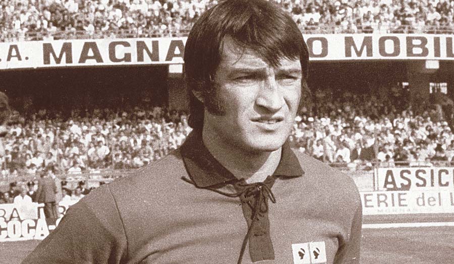 Enrico Albertosi – Legendary goalkeeper, contributed to Cagliari winning Serie A 1969-70