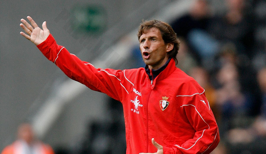 José Ángel Ziganda is a loyal symbol and excellent striker for Osasuna