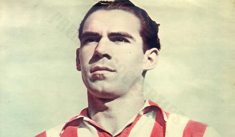 Telmo Zarra – Legendary scorer, a constant threat in front of the opponent's goal