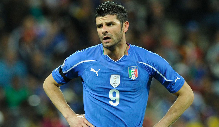 Vincenzo Iaquinta - A quick striker who puts constant pressure on the opposing defence