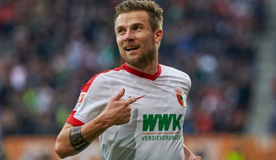 Daniel Baier – Augsburg's most capped player in the Bundesliga, midfield icon from 2010–2020