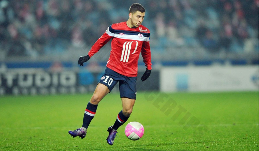 Eden Hazard – Creative spark and golden data for goals and assists during his peak at Lille