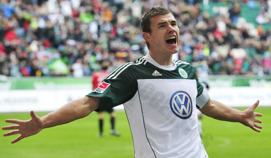 Edin Džeko – Wolfsburg's greatest striker in history