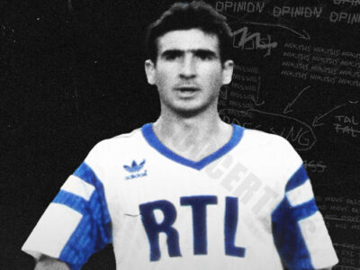 Éric Cantona - Only played one season but scored 14 goals and contributed greatly to the 1989–1990 Coupe de France title