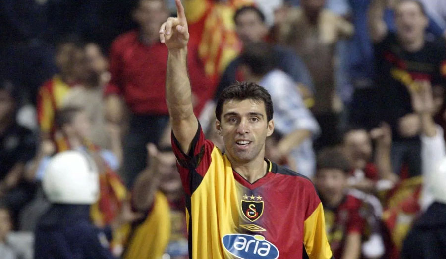 Hakan Şükür is the legendary scorer of the Turkish national team