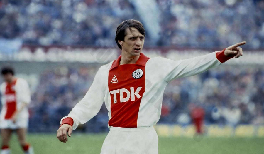Johan Cruyff - The founder of Total Football philosophy and the greatest icon in Ajax history