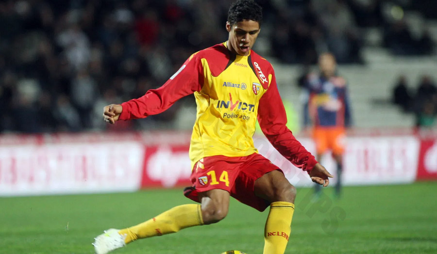 Raphaël Varane - Young and talented central defender, symbol of RC Lens training strength and future