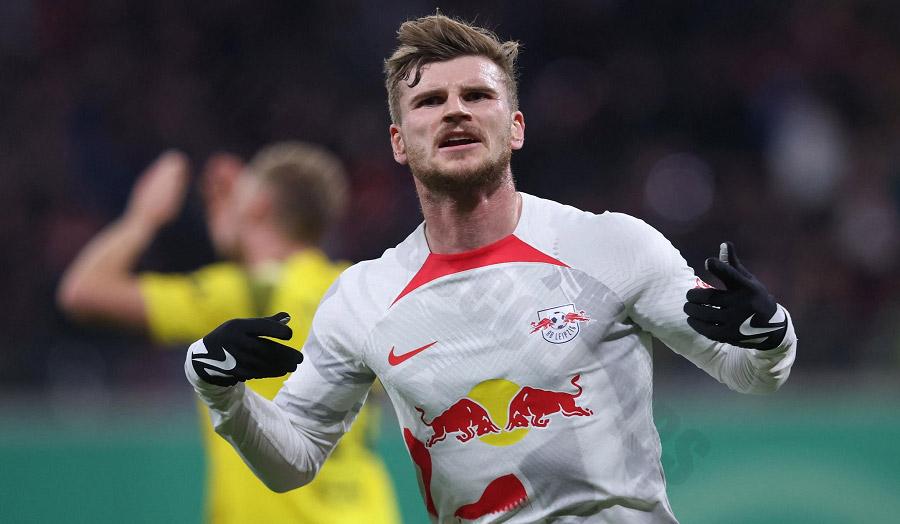 Timo Werner – Leipzig's all-time leading scorer, stands out for his speed and cool finishing ability