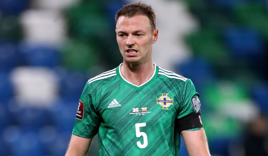Jonny Evans – Steel center back, reads situations like an open book