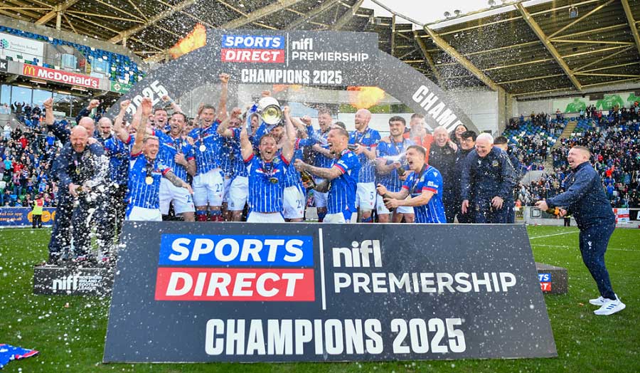 Linfield FC (Northern Ireland) - The club that absolutely dominates the Northern Ireland league with 116 official titles