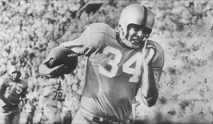 Paul Cameron UCLA football legend, three-time All-American and College Football Hall of Famer