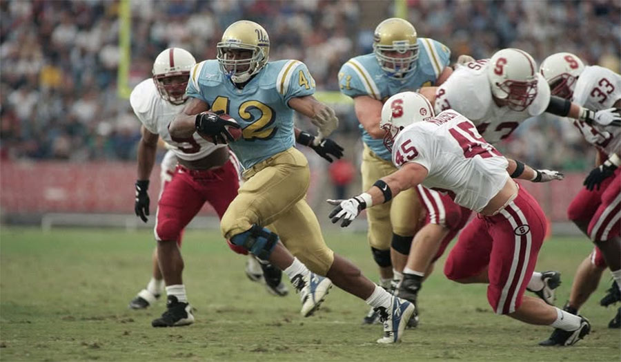 Skip Hicks UCLA running back, record-setting scorer and key Bruins offensive star in the 1990s
