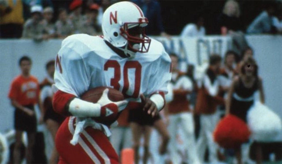 Mike Rozier Heisman RB Nebraska run
